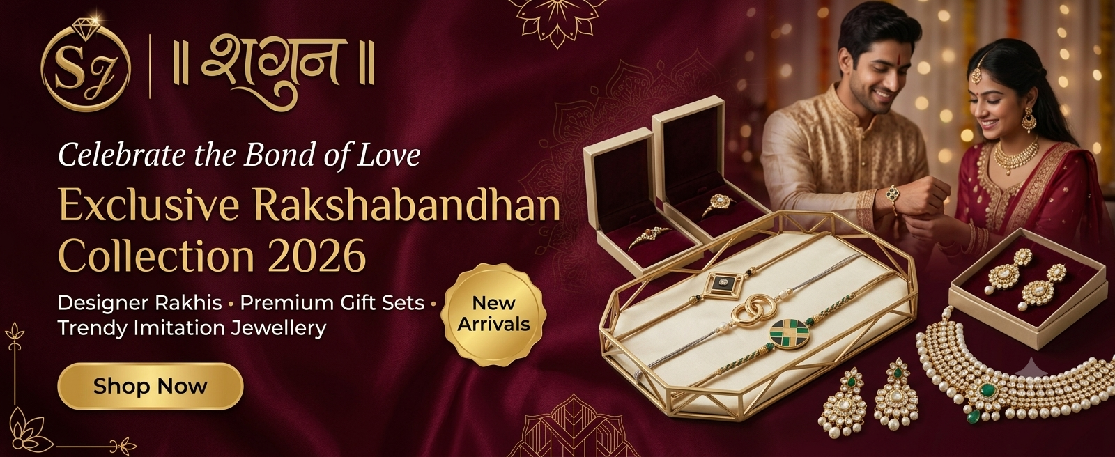 Shagun Jewellery Banner